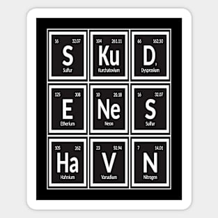 Elements of Skudeneshavn Sticker